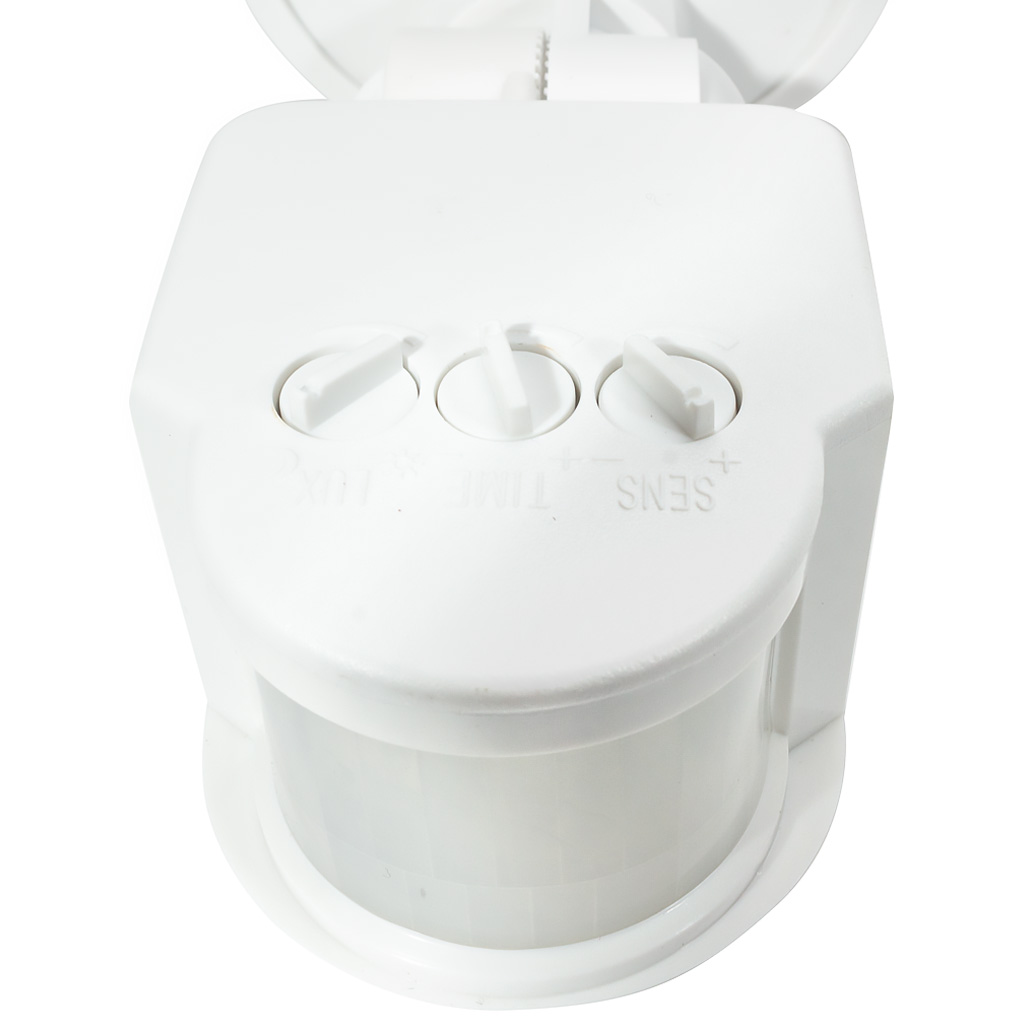 Детектор движения ДД008 ИЭК, 1100Вт, угол обзора 180', белый