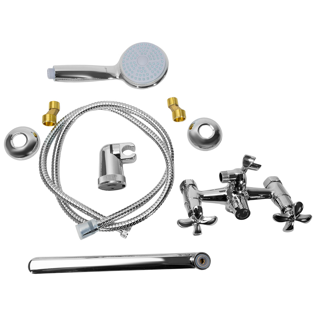 Смеситель Lemark Flora LM0152C, для ванны, хром