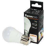 Лампа светодиодная Feron, шар, 9Вт, Е27, 4000К цены в Воронеже