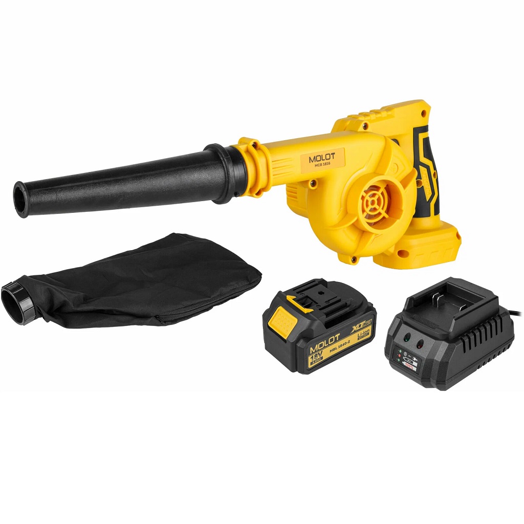 Воздуходувка Molot MCB 1816 XLT Lite SET, аккумуляторная
