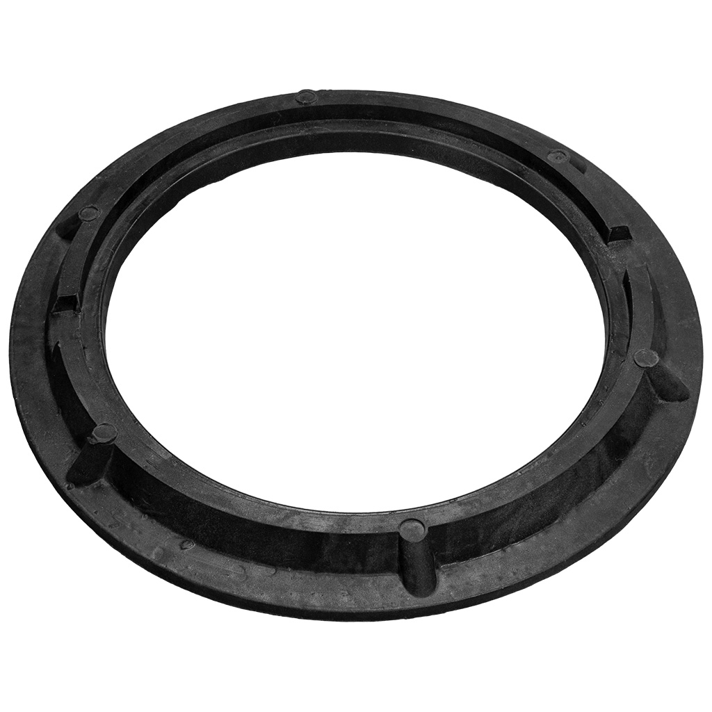 Люк канализационный легкий d 730мм, h 60мм, 3т, полимерный, черный