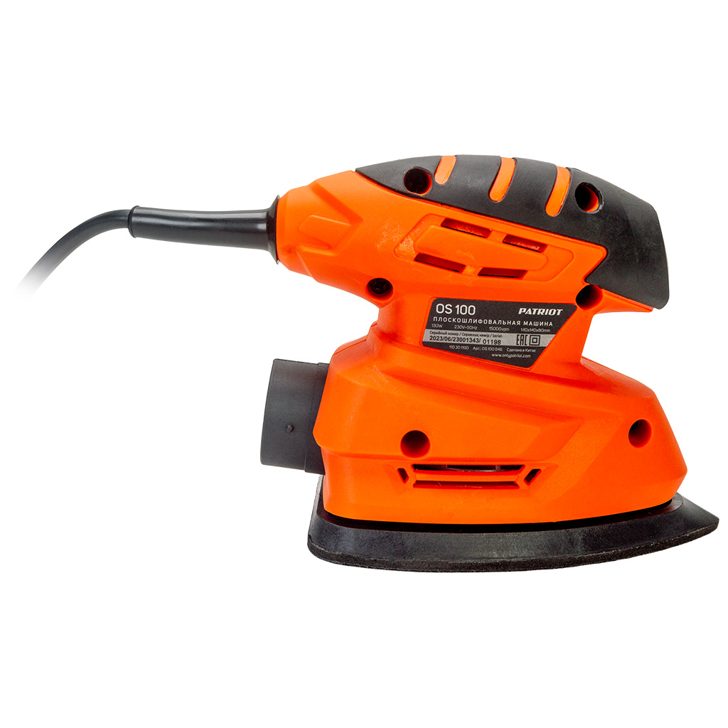 Плоскошлифовальная машина Patriot OS 100, 130Вт
