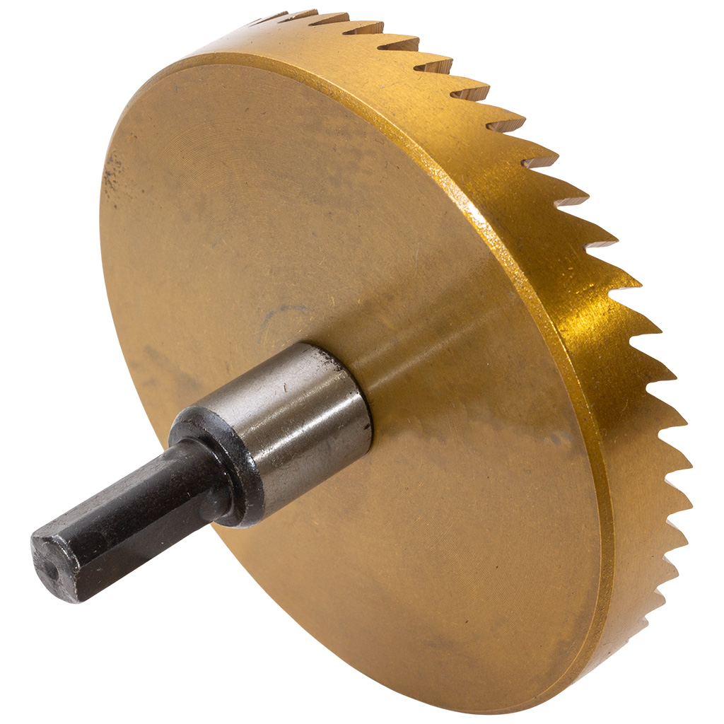 Коронка Sturm! биметаллическая, 89мм, по тонколистовому металлу, центрирующее сверло