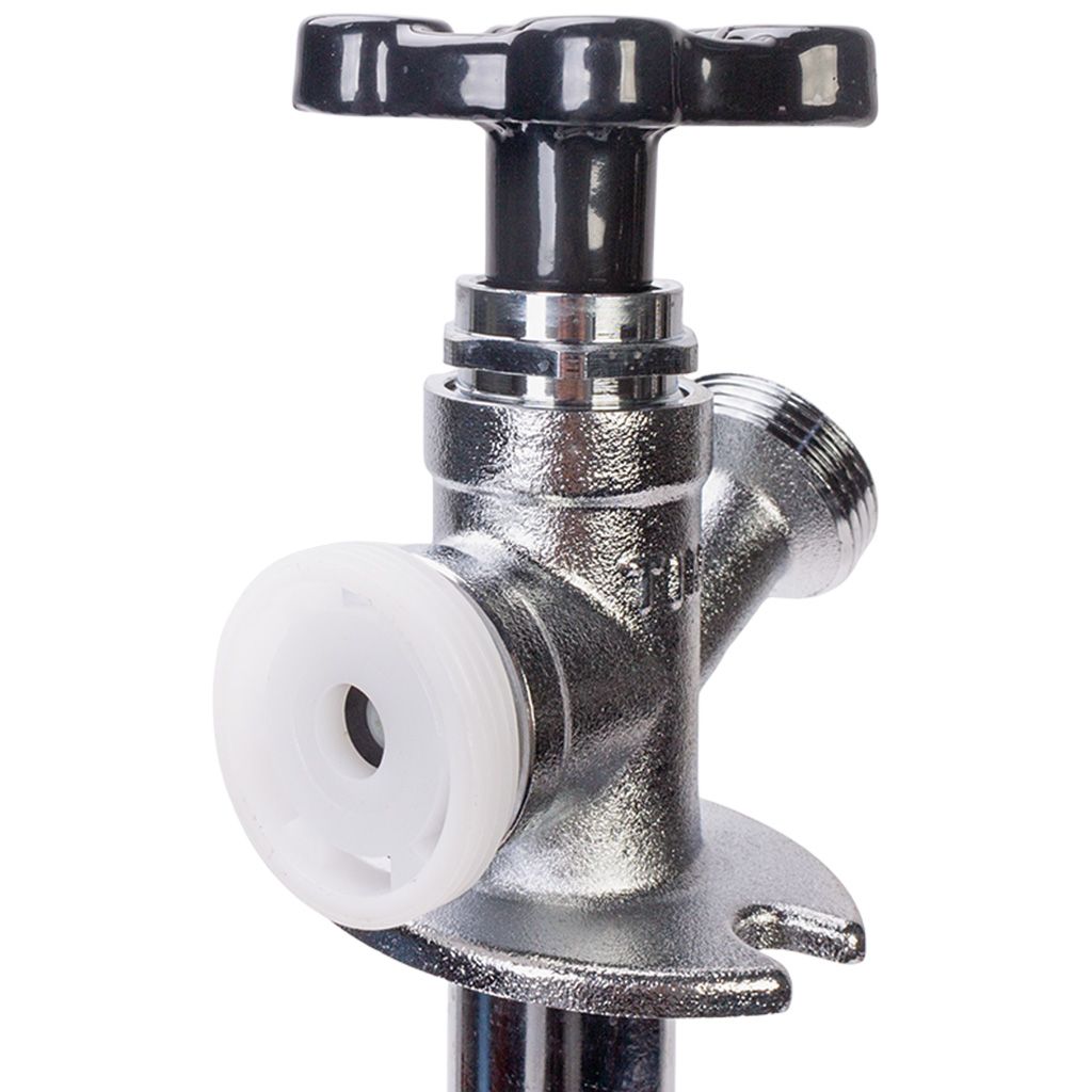 Кран незамерзающий для стен TIM, уличный, 350мм