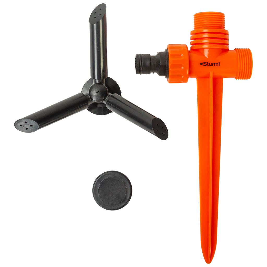 Распылитель круговой на пике Sturm! 3015-18-03, 3 сопла 1/2"