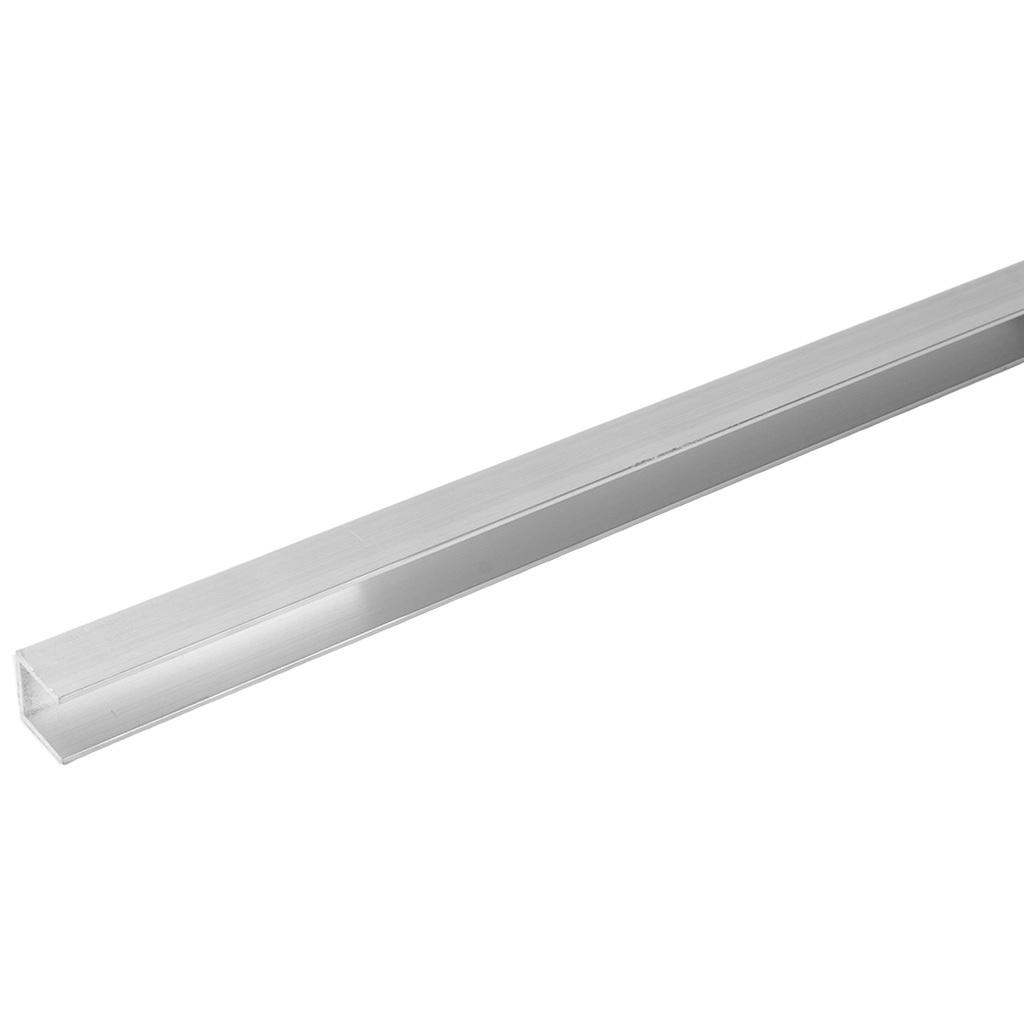 Алюминиевый швеллер, 15 х 15 х 15 х 1.5мм, длина 2.0м