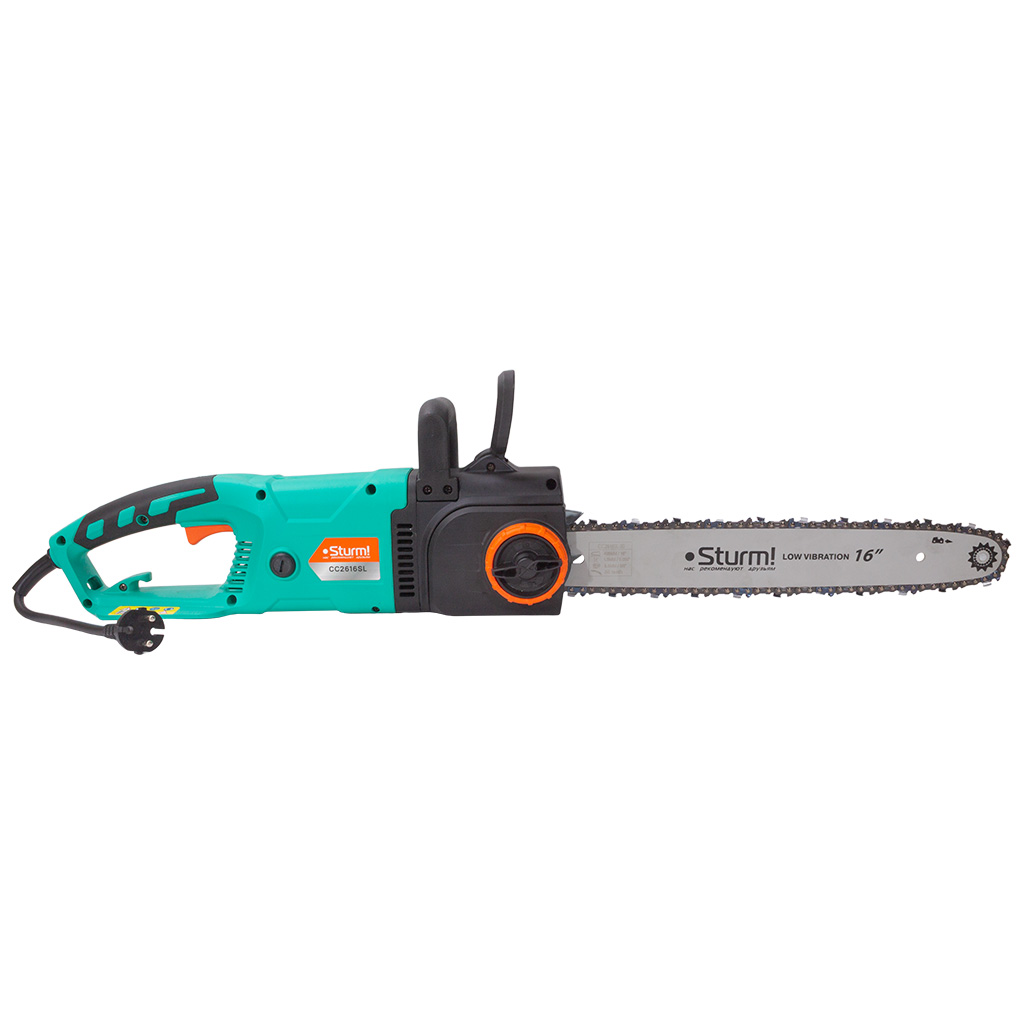 Пила электрическая цепная Sturm! CC2616SL, шина 16", 2,6кВт