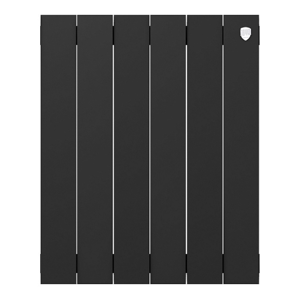 Радиатор Royal Thermo, PianoForte /Noir Sable, 6 секций, 500, биметалл