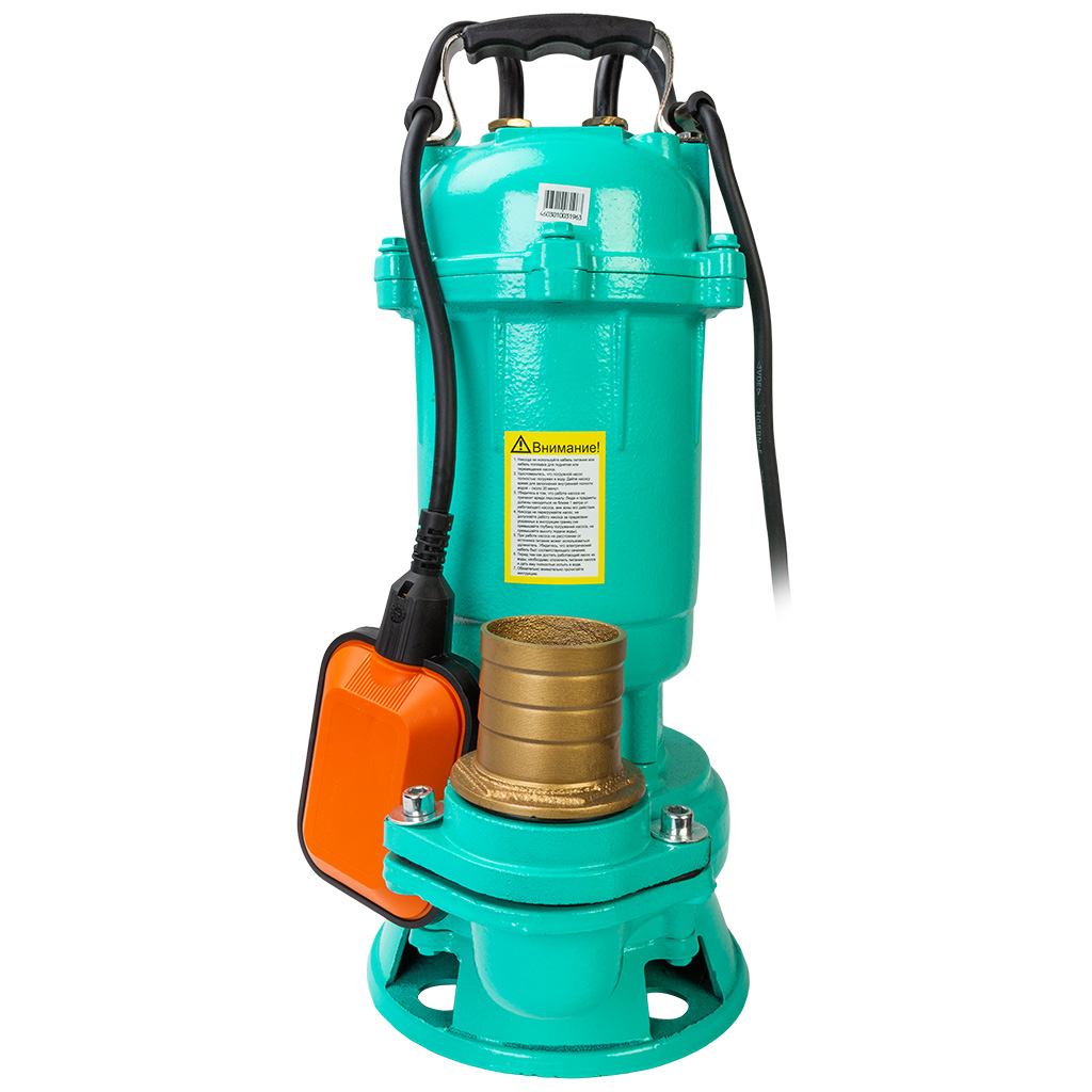 Насос дренажный Sturm! WP9709SW, фекальный, c режущим ножом