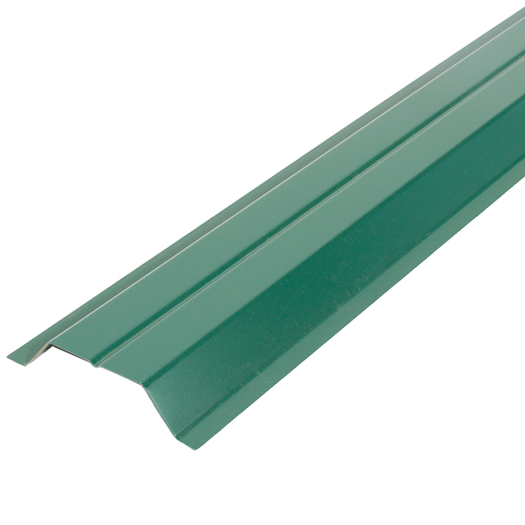 Штакетник металлический, 105 х 1500мм, RAL 6005 зеленый мох, П-образный