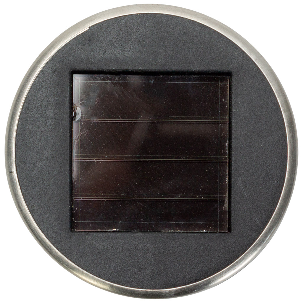 Светильник садовый на солнечной батарее LE GSL1, хром