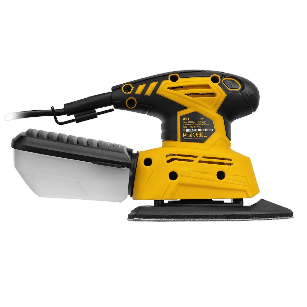 Машина плоскошлифовальная вибрационная Denzel VDS-2, 130Вт