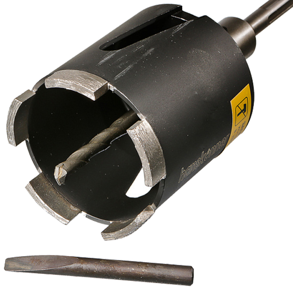 Коронка алмазная Hanskonner, по бетону, D72мм, 5 сегментов