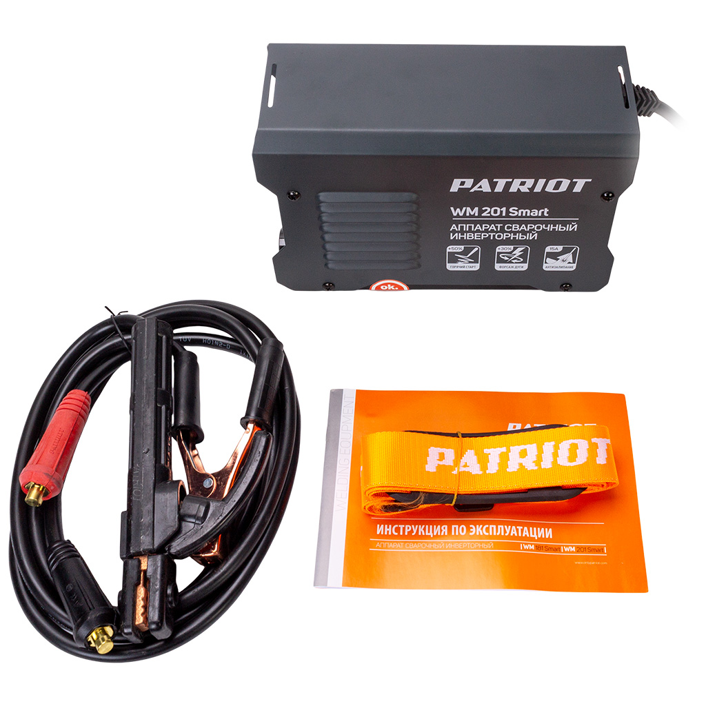 Сварочный полуавтомат Patriot WM 201Smart, инверторный