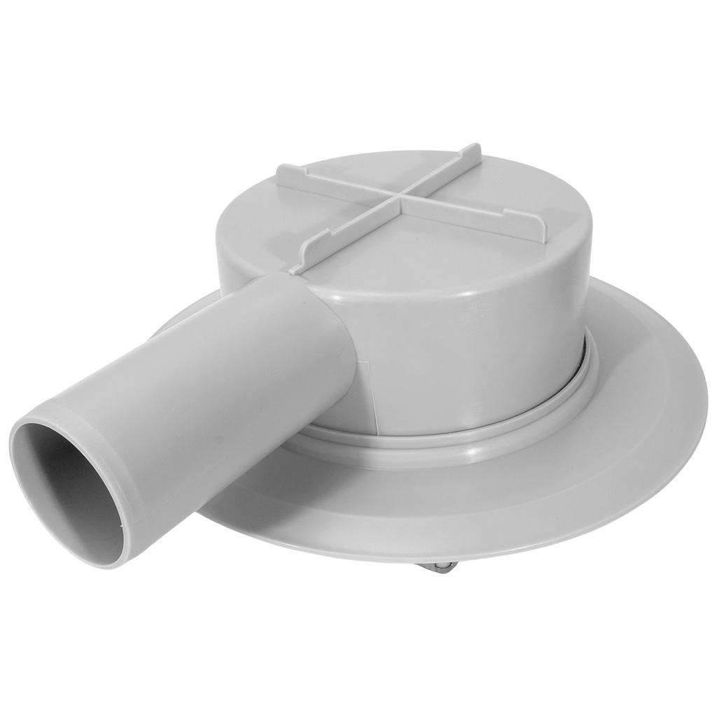 Трап Tim, горизонтальный выпуск, для внутренней канализации D50мм, 150х150мм