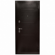 Дверь металлическая 860х2050мм правая, Гарда медный антик Венге 7,5 см цены в Воронеже