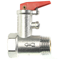 Клапан предохранительный для водонагревателя 1/2",  0.6 МПа цены в Воронеже