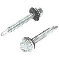 Саморез кровельный 5.5 х 32, оцинкованный, коробка 250 шт/упак цены в Воронеже