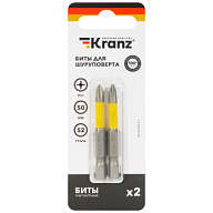 Бита Kranz PH №1, 50мм, магнитная, 2шт цены в Воронеже