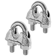 Зажим Fixbox, для стальных канатов М 5, 2шт/упак цены в Воронеже