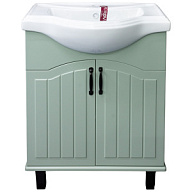 Тумба напольная Марсель 65 с умывальником Классика 65, мята цены в Воронеже