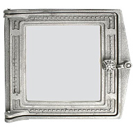 Дверка топочная ДТ-4С (Р), со стеклом, 250мм х 280мм цены в Воронеже