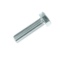 Болт с шестигранной головкой М 20 х 80, оцинкованный, 2 шт/упак цены в Воронеже