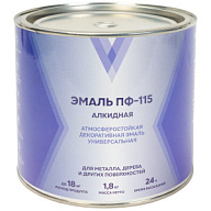 Эмаль ПФ-115 "V", алкидная, белая, 1.8кг цены в Воронеже