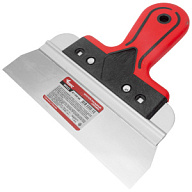 Шпатель фасадный Профи, нержавеющее полотно, прорезиненная ручка, 200мм цены в Воронеже