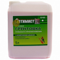 Грунтовка Оптимист G103 (зеленая этикетка), универсальная, глубокого проникновения, 5 л цены в Воронеже