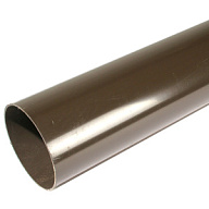 Труба водосточная Дёке Premium, d-85.73мм, 3м, шоколад цены в Воронеже