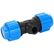 Тройник ПНД, ДУ25 х 3/4" х ДУ25, с наружной резьбой цены в Воронеже