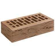 Кирпич лицевой керамический Воротынский, коричневый руст 1,0 NF, М-150,(480шт, упаковка) цены в Воронеже