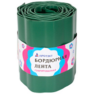 Лента бордюрная Протэк Гофра, хаки, 200мм х 9000мм цены в Воронеже