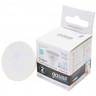 Лампа светодиодная Gauss Elementary, софит, 9Вт, GU5.3 4100К цены в Воронеже