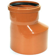 Редукция для наружной канализации d 160х110мм цены в Воронеже