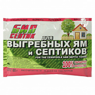 Биосептик для выгребных ям и септиков, 80г цены в Воронеже