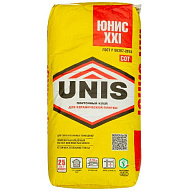 Клей для плитки UNIS XXI, 25кг цены в Воронеже