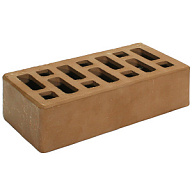 Кирпич лицевой керамический Старооскольский, мокко, коричневый, 1,0НФ, М175-200, (480шт, упаковка) цены в Воронеже