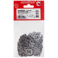 Кляймер для вагонки №3, 100 шт/упак цены в Воронеже