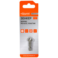 Зенкер Sturm! шестигранный хвостовик, по дереву, цветных металлов, 12х36,5мм цены в Воронеже