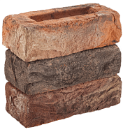 Кирпич лицевой керамический ручной формовки Донские Зори, Никулино W067, 1,0НФ, М125, (512шт, упаковка) цены в Воронеже