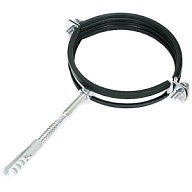 Крепление трубы к стене ДУ100, с шурупом и дюбелем цены в Воронеже