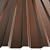 Профнастил МП-20R, 1150 х 3000 х 0.45мм, RAL 8017 шоколад