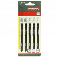 Пилки для электролобзика Haisser 311C, по дереву, Т-хвостовик, удлиненные, набор 5шт/упак цены в Воронеже