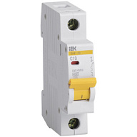 Выключатель автоматический ВА47-29 ИЭК, 1 полюсный, 10A C 4.5кА цены в Воронеже