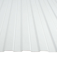 Профнастил С-8, 1200 х 2000 х 0.45мм, RAL 9003 белый цены в Воронеже