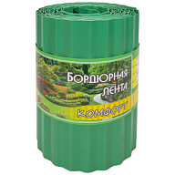 Бордюрная лента Комфорт, зеленый, 20см х 9м цены в Воронеже