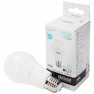 Лампа светодиодная Gauss Elementary, груша, 15Вт, Е27 4100К цены в Воронеже