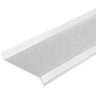 Отлив оконный, 150 х 2250мм, RAL 9003 белый цены в Воронеже